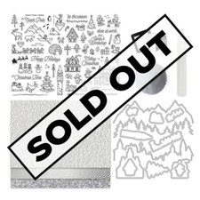 Hero Arts My Monthly Kit OCTOBER 2017 Stamps Dies Christmas North Pole SOLD OUT