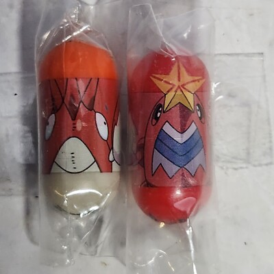 Mighty Beanz Pokemon Figuren Konvolut - Corphish Crawdaunt Neu Vintage 2004