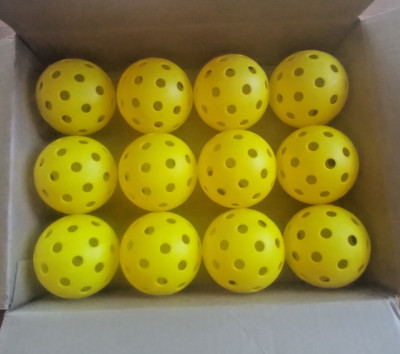 Pickle Balls, 24 Balls , Outdoor , Standard 40 Holes, FREE SHIPPING!