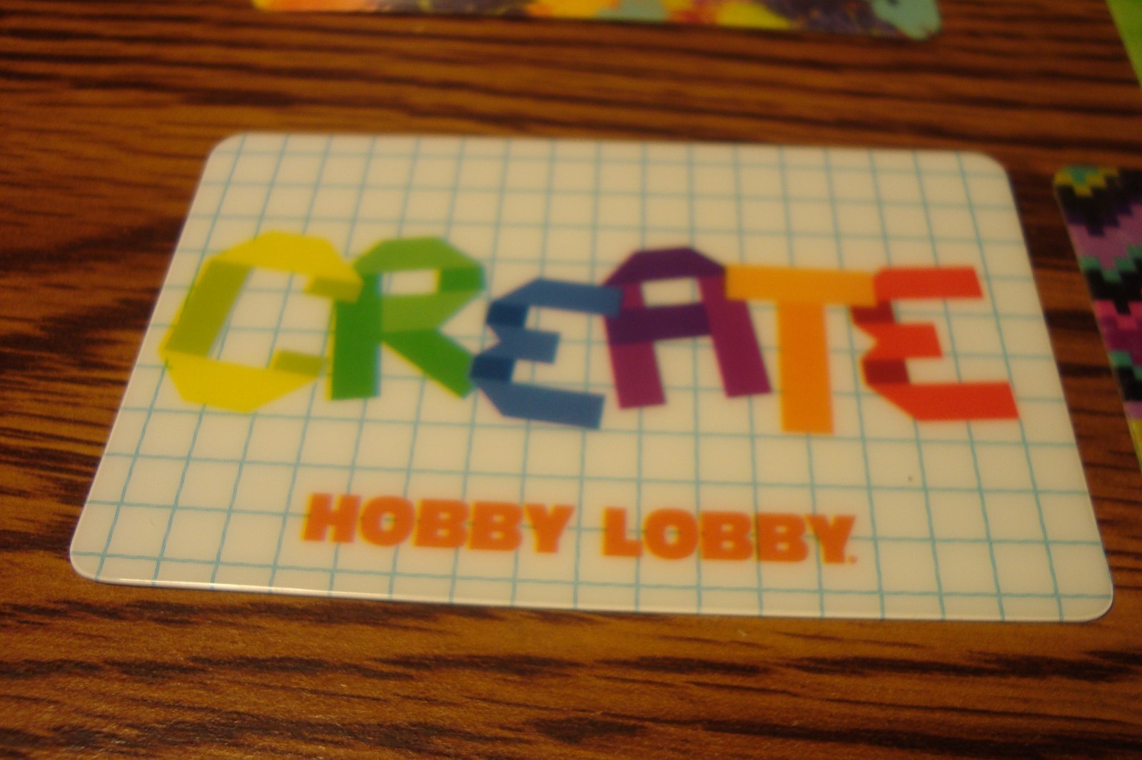 4 (four) HOBBY LOBBY GIFT CARDs NO VALUENever Used or Activated
