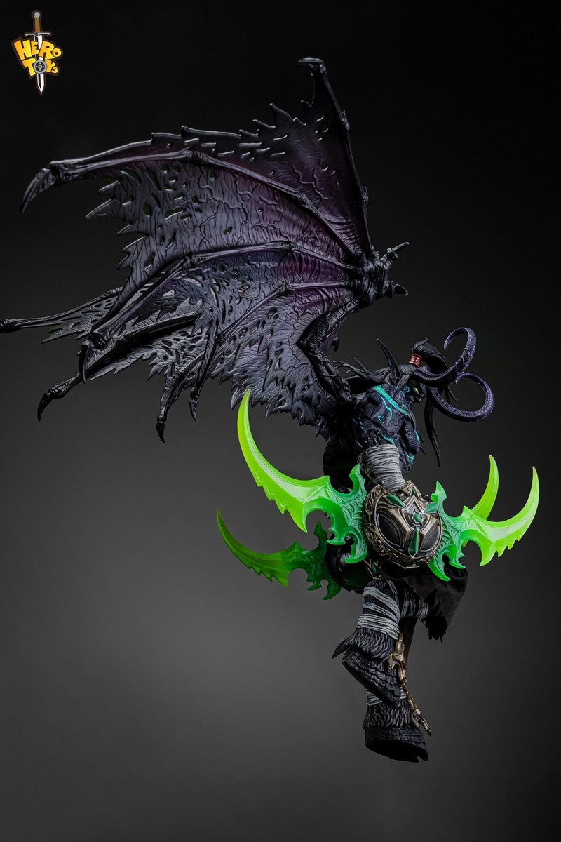 Ready! Hero Toys Demon Hunter Illidan Stormrage Black Limited Ver