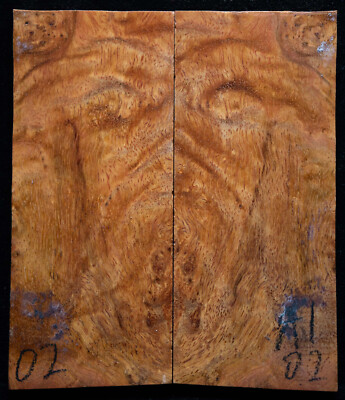 Asian Ironwood #02 Knife Scales 4''x 1.75''x 5/16'' see 100 woods in my store