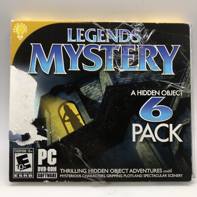 Legends of Mystery A Hidden Object 6 Pack (Relic Hunt/The Book of Desires & MORE