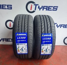 X2 185 45 15 LANDSAIL NEW Tyres 185/45R15 75V AMAZING "B" RATED WET GRIP CHEAP!!