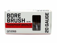 10 Pack- 20 Gauge Phosphor Bronze Bore Brushes for Gun Cleaning and Maintenance
