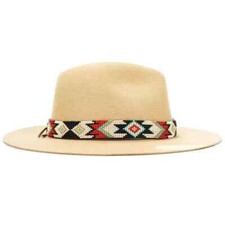 Beaded Hat Band Native American Style Handmade hatband