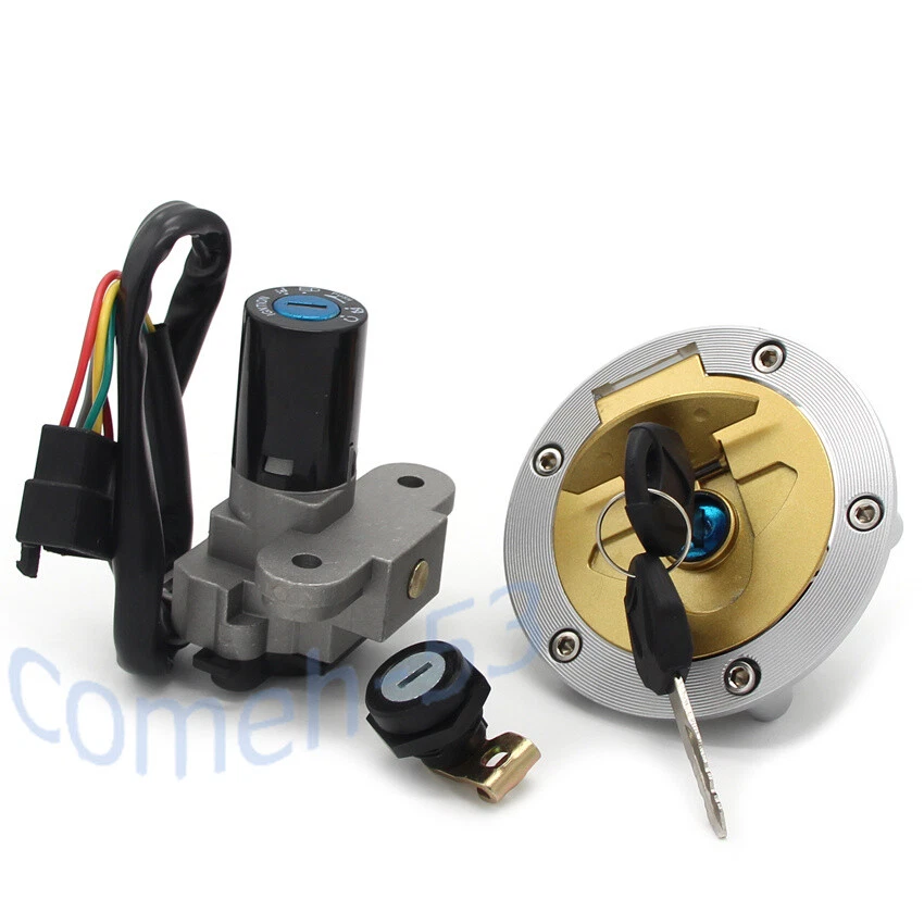 Juego de bloqueo de interruptor de llave de encendido para Ducati Monster 900 1999-2004 Monster S2R 2007 Foto 4 de 4