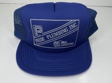 Truckers Hat Mesh Snapback Pride Plumbing "Flush with Pride" Sportco Vintage