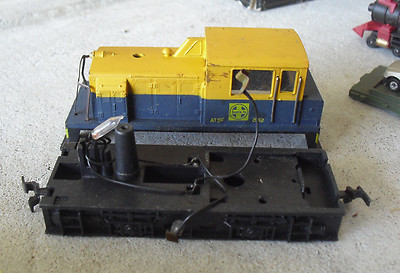 Vintage 1980s HO Scale ATSF Santa Fe 332 Locomotive Shell | eBay