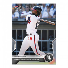 2021 Topps NOW Brian Goodwin #600 ~ Chicago White Sox ~ PR 456