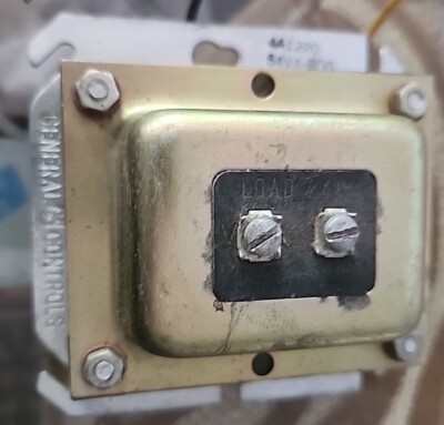 General Controls ~ Vintage Doorbell Transformer transformer, 4A1220, 54VA-BOG