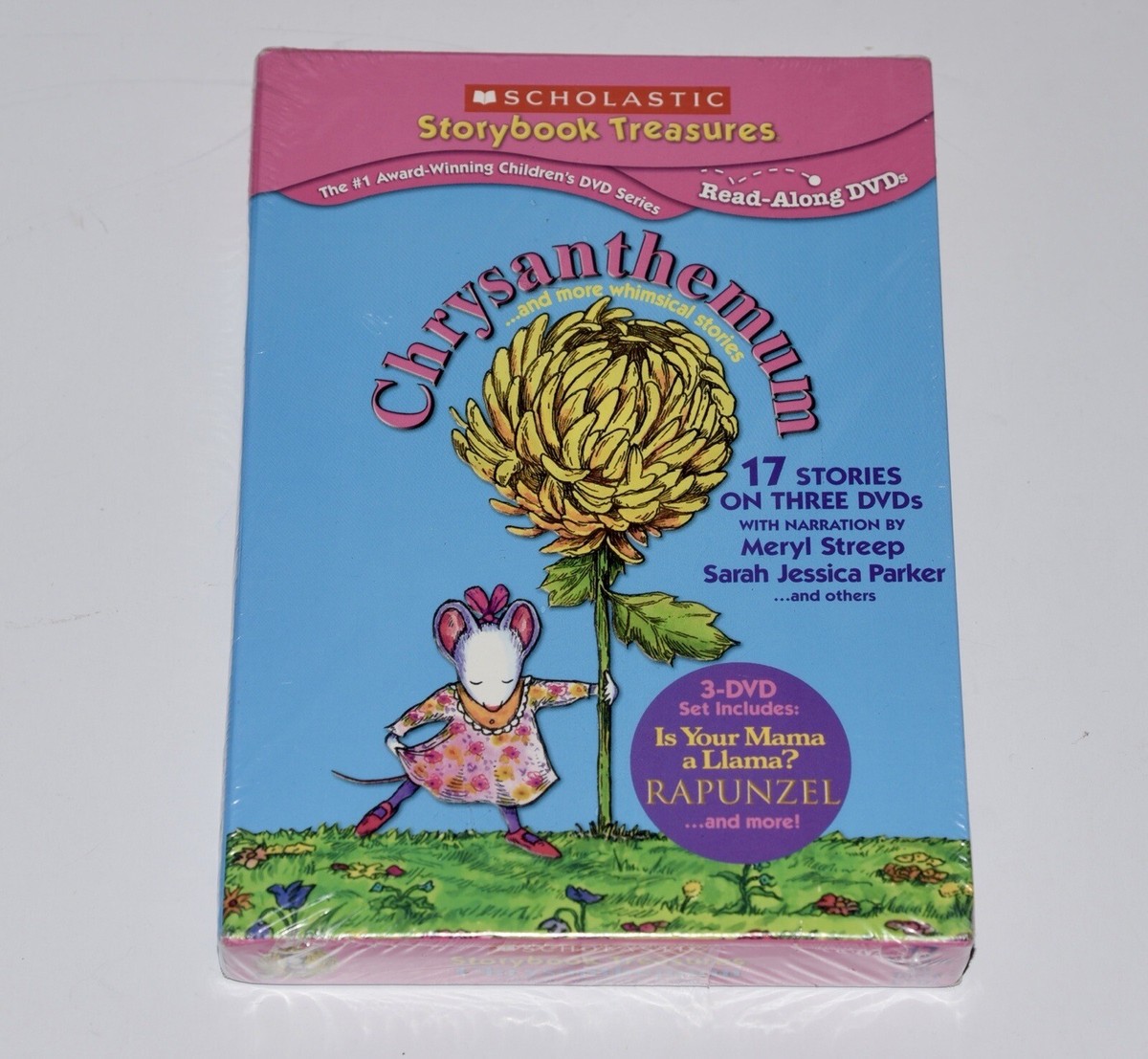 鳳3 DVD Chrysanthemum Scholastic Storybook treasures 17 stories on 3 DVD