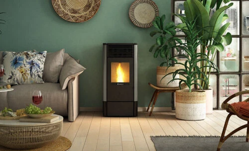 Estufas de Pellet 9,3 Kw Canalizado Ravelli Modelo SC 90 - Enviar Mail para - Imagen 3 de 6