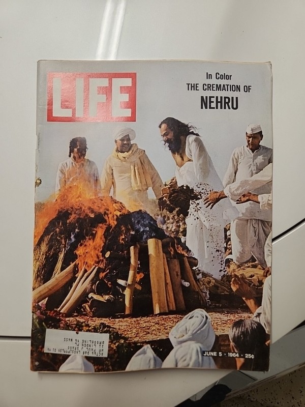 Life Magazine June 5 1964 Birthday Anniversary Present Nehru Funeral 