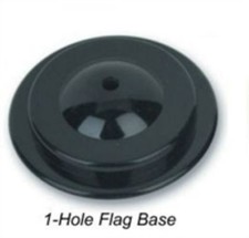 Wholesale Lot 6 One Hole Black Base For Desk Set Table Stick Flags