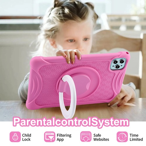 Kids Tablet 7in 10 in Android 12 Tablet for Kids 64GB Bluetooth WiFi Dual Camera - Picture 10 of 35