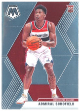 Admiral Schofield - Washington Wizards - 2020 Mosaic Basketball - RC - #202