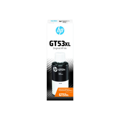 HP No. GT53 XL Tinte schwarz 135 ml, Original Tintenstrahl Nachfülltinte