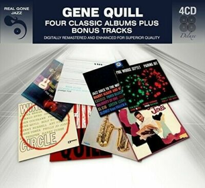 GENE QUILL  4 CLASSIC ALBUMS PLUS BONUS TRACKS DELUXE  DIGIPACK, 4CD NEU & OVP