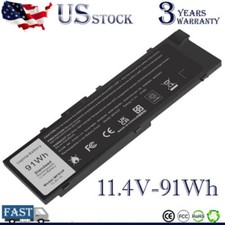 91Wh Battery MFKVP for Dell Precision 15 7510 7520 17 7710 7720 M7510 M7710 New