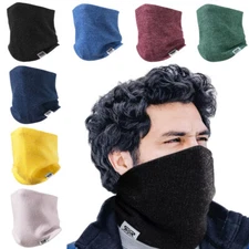 Thermal Knitted Neck Warmer Fashion Bandana Scarf Winter Windproof Face Mask US