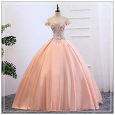 NEW Evening Formal Party Ball Gown Prom Bridesmaid Acting Tutu Dress QYHS174