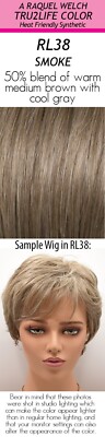 MONOLOGUE Wig by RAQUEL WELCH, ANY COLOR* Heat-Friendly! Hand-Tied + Lace Ft NEW