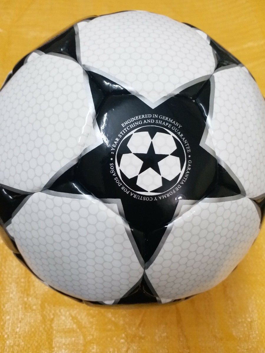 ADIDAS UEFA CHAMPIONS LEAGUE BLACK STAR FIFA APPROVED ADIDAS UEFA CHAMPIONS LEAGUE BLACK STAR FIFA APPROVED
