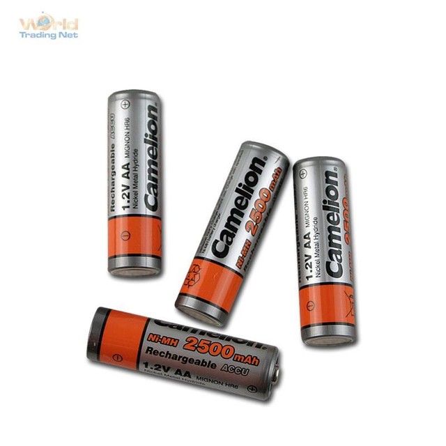 Pilas recargables AA 2500mah (4 PCS) Camelion Compra online en eBay