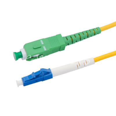 5 Meter 9/125 Fiber Patch Cord Simplex SC/APC to LC/UPC SM Single Mode