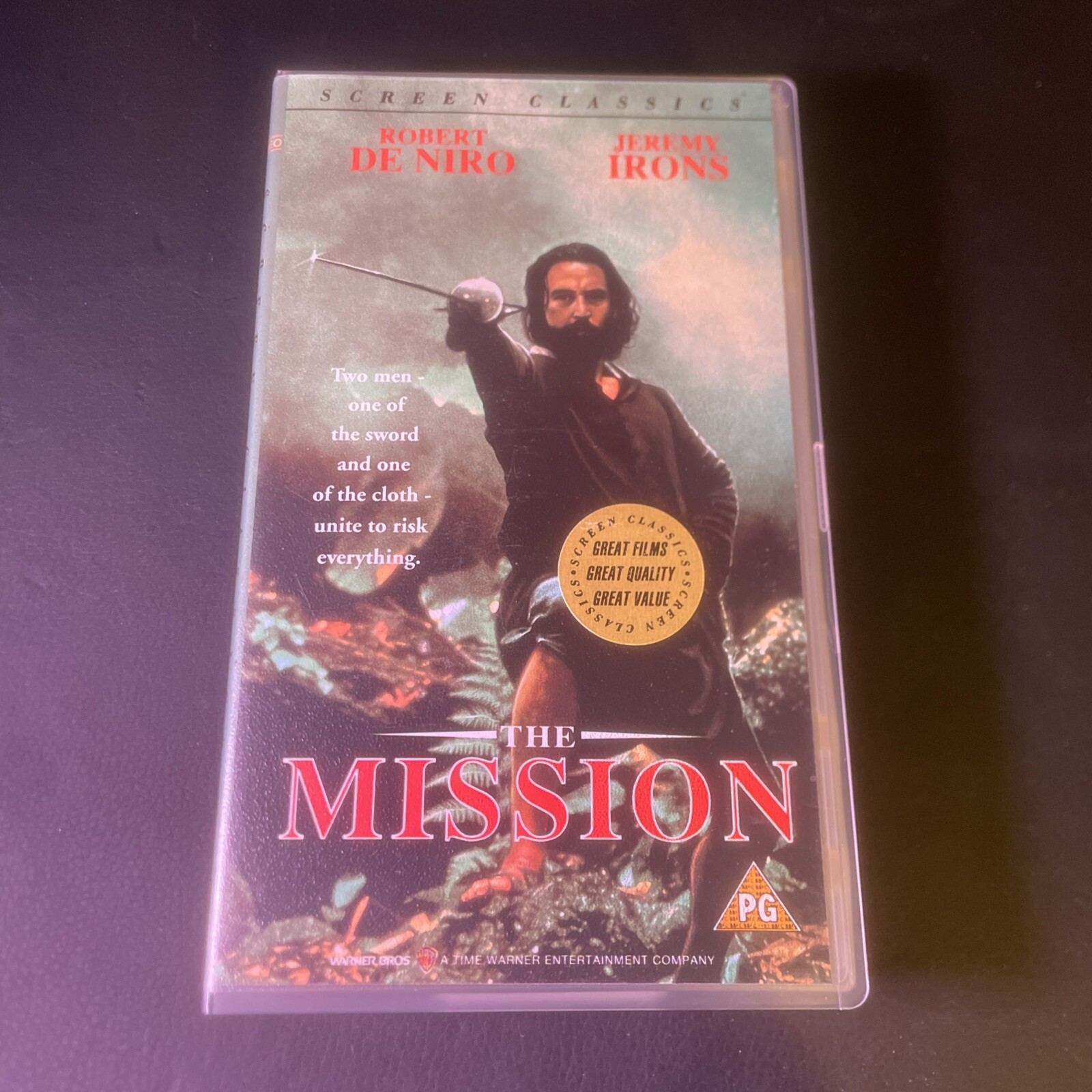 The Mission (VHS/SH, 1993) Rare VHS Tape Great Condition HMV