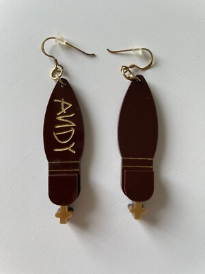 La Vidriola Toy Story Woody's Shoes Earrings Limited Edition