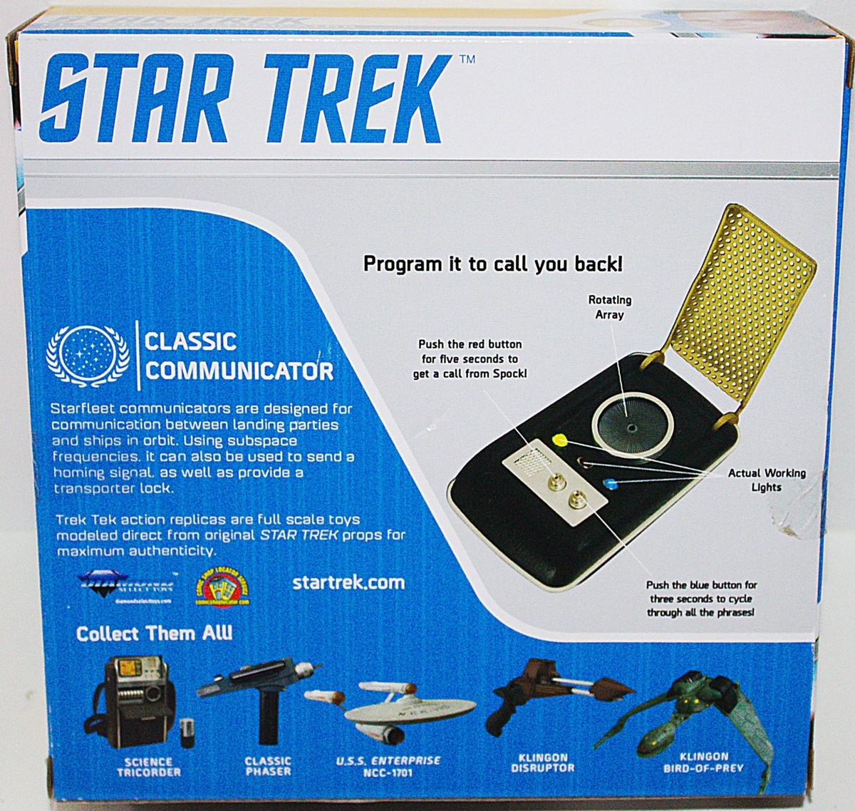 Star Trek TOS Classic Communicator Prop Replica 2018 Diamond