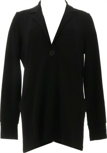 Cuddl Duds Comfortwear Cardi Blazer 