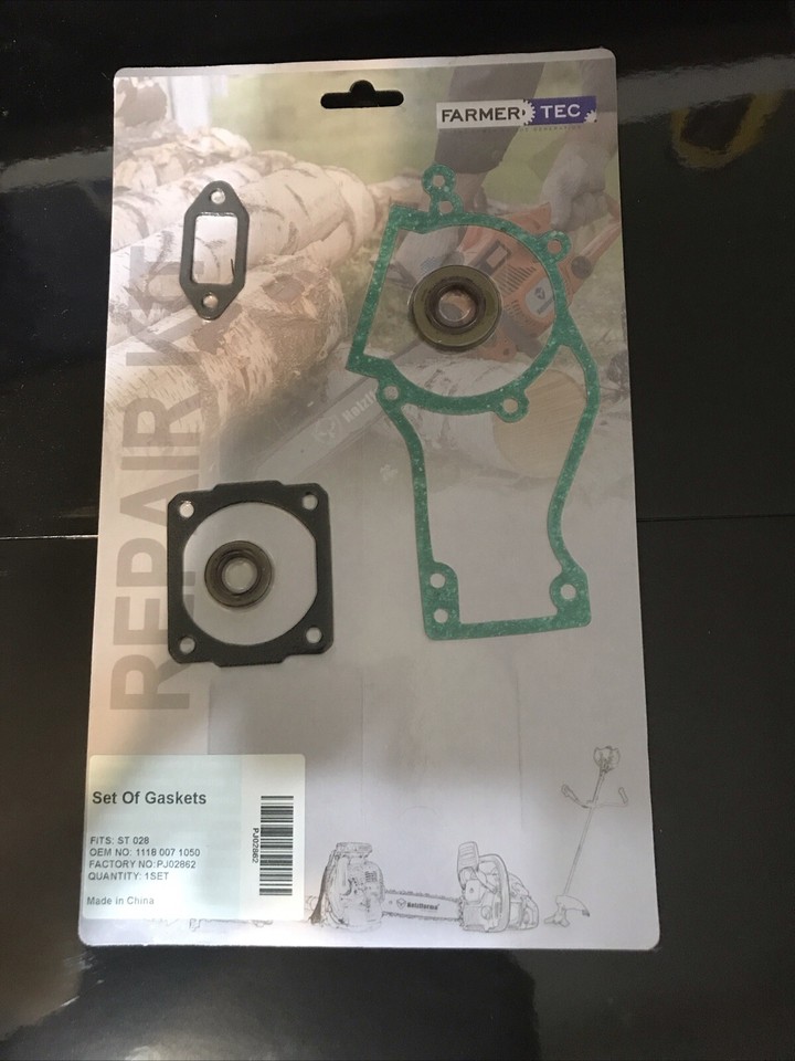 Tosasiepi Stihl Kit Guarnizioni Proline Per Motosega Stihl 028 028AV Wood Boss - Ricambio Perfetto Per Il Tuo Motore 2 Tempi! Guarnizioni Motosega Wood Boss - Foto 5