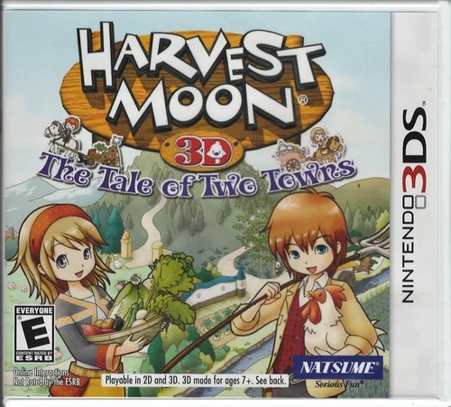 Harvest Moon: Tale of Two Towns 3DS (Brand New Factory Sealed US Version) Ninten