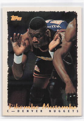 1994 Topps #339 Dikembe Mutombo Spectralight 