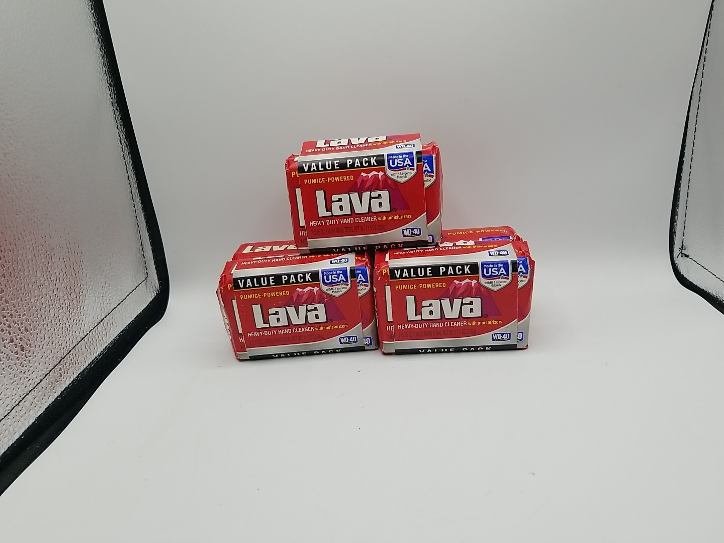 Lot Of 5 Lava Pumice Powered Heavy Duty Hand Cleaner W/ Moisturizers 5.75oz USA