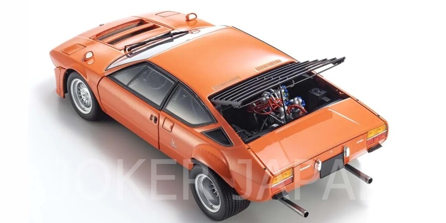 Kyosho Original 1/18 Lamborghini Urraco Rally Orange KS08445P JDM