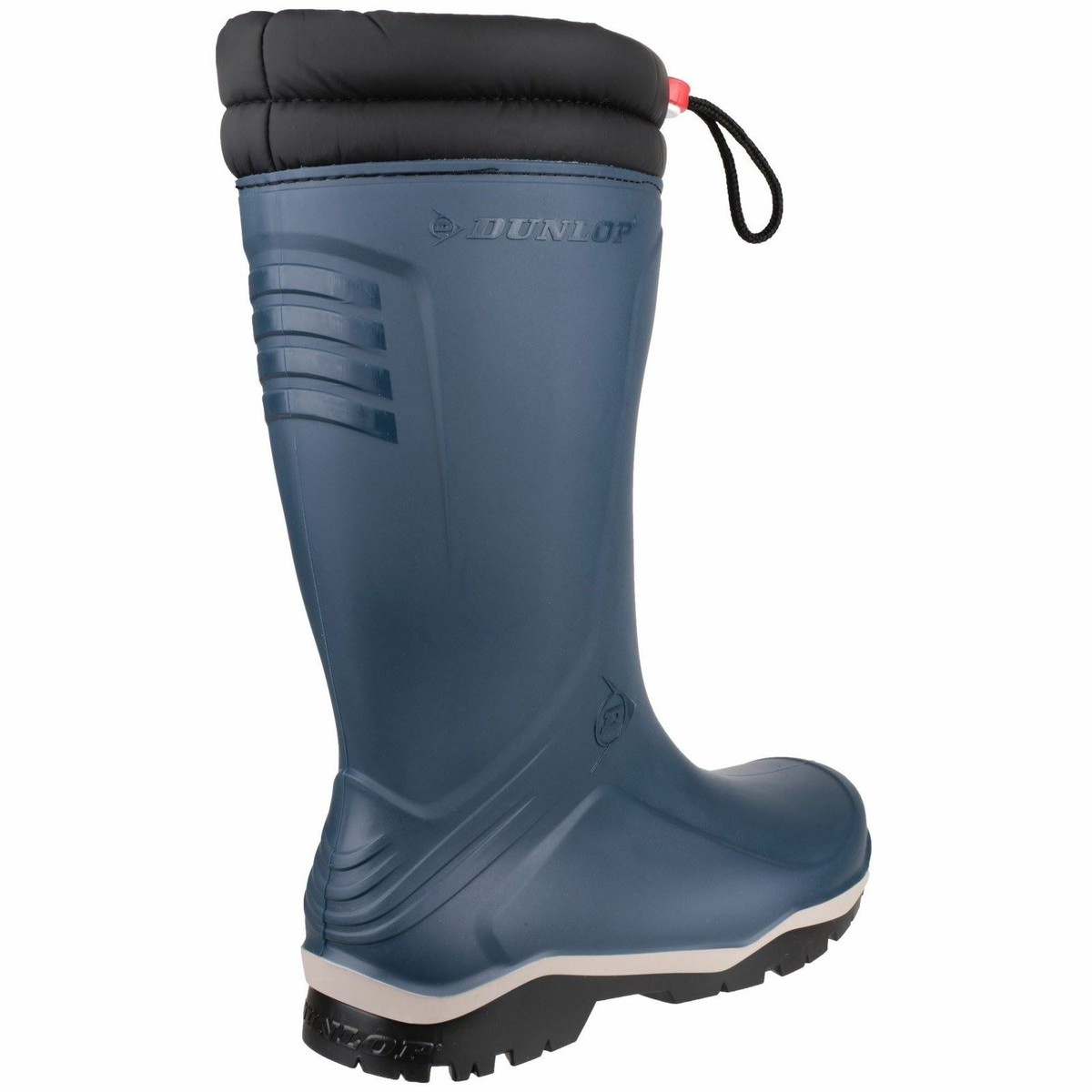 Dunlop Blizzard Rubber Wellington Boots - Waterproof Winter Boots Warm To -15°C, Black UK Size 5 - View #2
