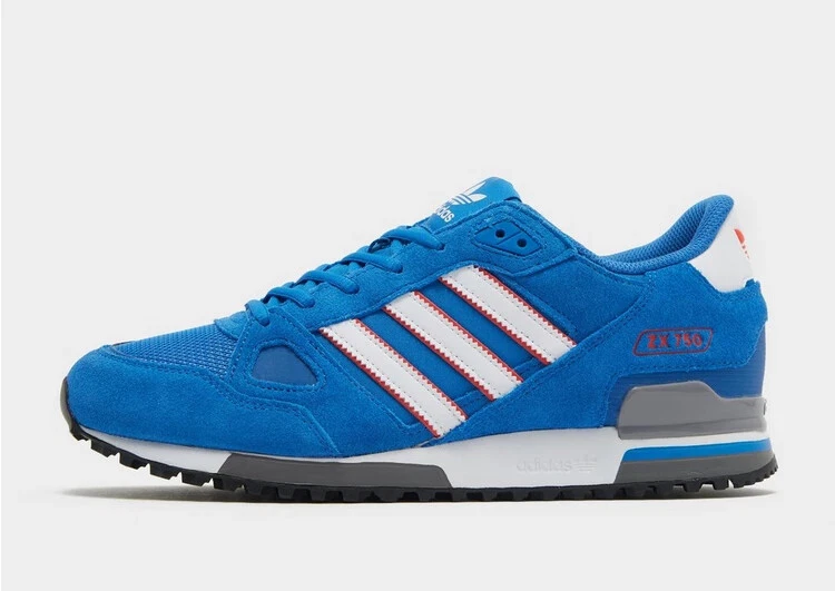 idee Vergelijking statisch Adidas Original Herren Zx 750 Schuhe Blau/Weiß | eBay