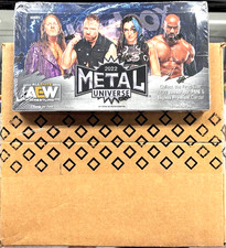 2022 Upper Deck AEW Skybox Metal Universe `Wrestling Hobby Factory Sealed Case