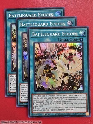 Yugioh Battleguard Deck Core Set 24 Cards Swamp Lava King Cadet Howling  Echoes