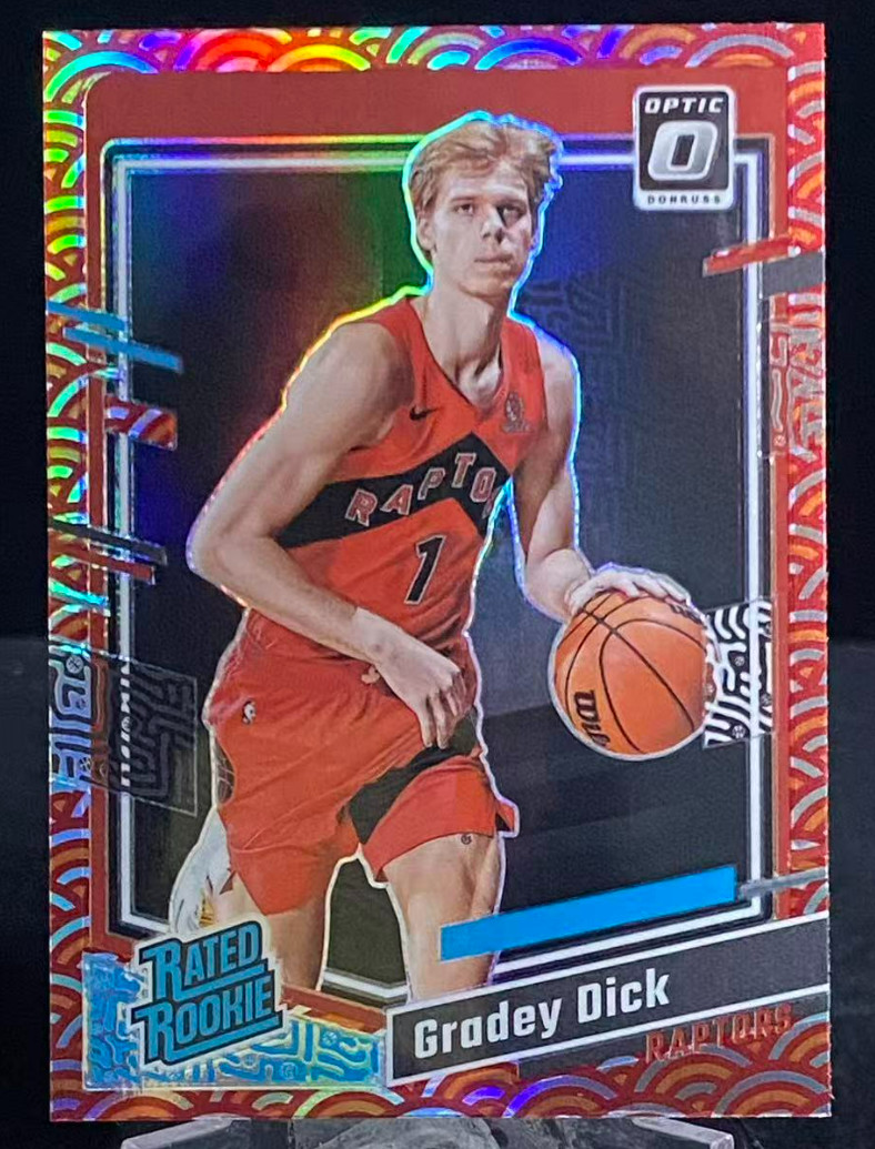 Gradey Dick 2023-24 Panini Donruss Optic SSP Base Photon Rated Rookie #212