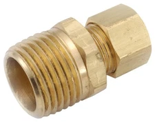 Compression Fitting, Connector, 5/8 Compression x 1/2 In. MPT - 710068-1008