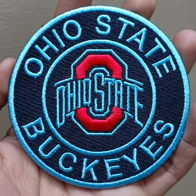 Ohio State Buckeyes Logo Iron On Patch - Sew Patch - Embroidered Patch 3.7''
