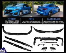 FÜR BMW 2ER F44 M SPORT BODYKIT BODY KIT FRONT SPLITTER HECKDIFFUSOR SCHÜRZE