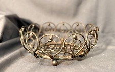 Vintage Metal Wire Fruit Bowl Holder Rustic P...