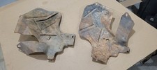 1955-56 Ford Fairlane Mercury Crown Vic Engine Slash Pans Lh Rh Pair Fomoco Nice