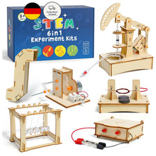 ADUSRIZ All-in-One Wissenschaftsexperimentierkasten f&uuml;r Kinder 8-14 Jahre, Holz